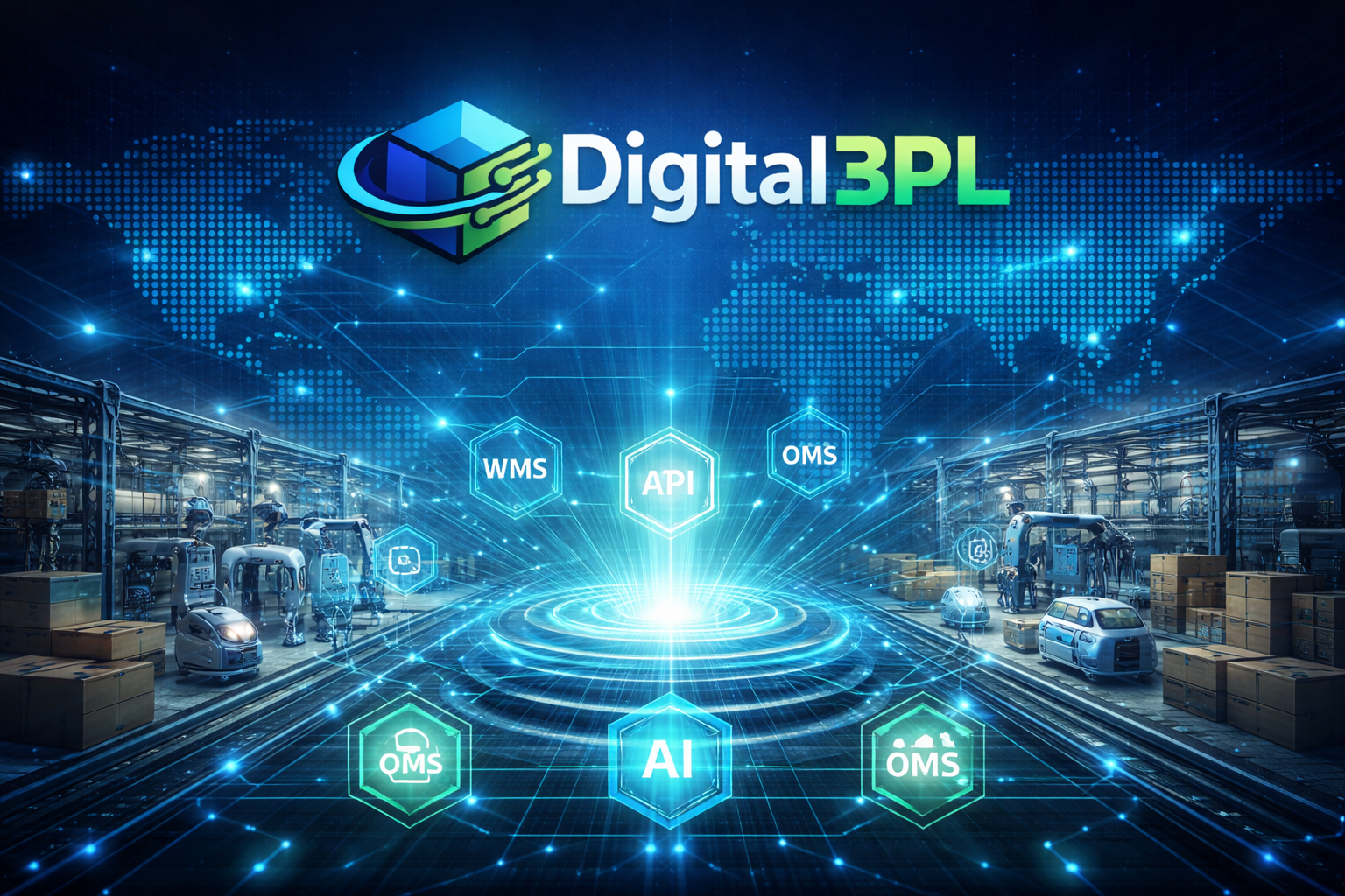Digital 3PL technology: connected warehouse systems, AI visibility, and automation